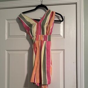 Colorful Striped romper